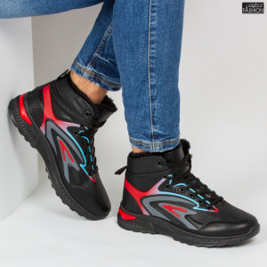 Ghete îmblănite ''Meek GK-53 Black Red''