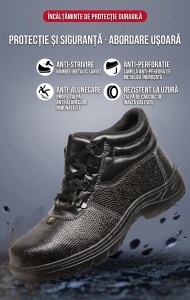 Ghete Protecție "SuperFashion 6-30 Black" - Img 3