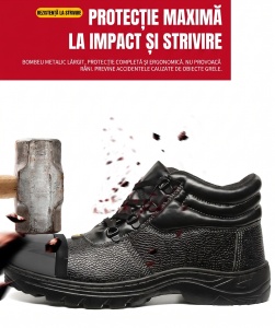Ghete Protecție "SuperFashion 6-30 Black" - Img 13