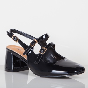 Pantofi ''ABC Fashion 139-5 Black" - Img 5