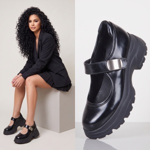 Pantofi "ABC Fashion 178-2 Black"