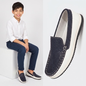 Pantofi Copii ''L&X C086 White Blue''