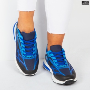 Pantofi Sport "888 Shoes 1052-2 Blue" - Img 3