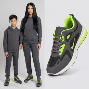 Pantofi Sport "888 Shoes 1055-3 Green"