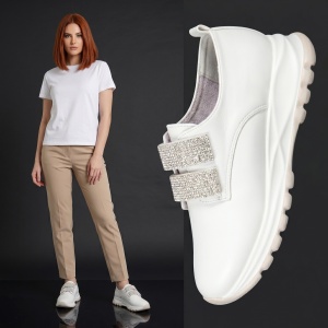 Pantofi Sport ''ABC Fashion 852 White''