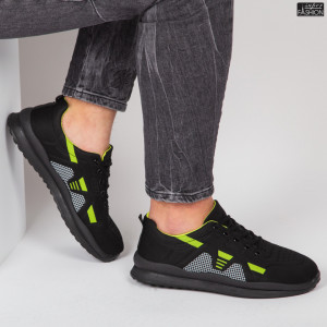 Pantofi Sport "ALD Fashion HQ-260-14 Black''