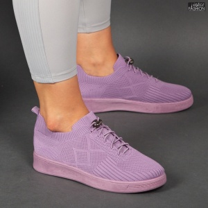 Pantofi Sport ''ALD Fashion HQ1037-208 Purple" - Img 2