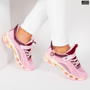 Pantofi Sport Copii "888 Shoes AB2-PC Pink" - Img 3