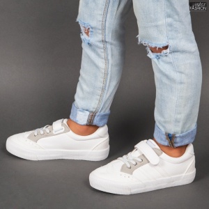 Pantofi sport copii Copii ''HEROWAY HT1051 White'' - Img 2