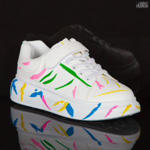 Pantofi Sport Copii ''NCD Fashion CD977-2 White Color'' - Img 4