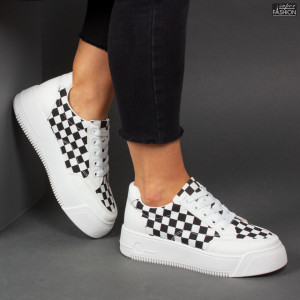 Pantofi Sport "Dion F07 White" - Img 1