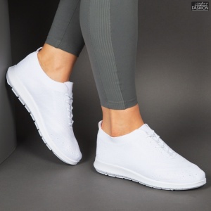 Pantofi Sport "Expresiv Collection 5916 White" - Img 2