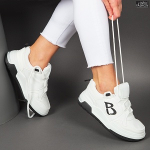 Pantofi Sport ''RXR Fashion R-924 White" - Img 4