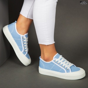 Pantofi Sport "Se7.en S0803 Lt. Blue'' - Img 1