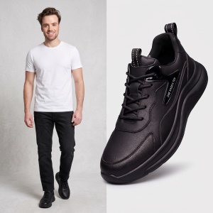 Pantofi Sport "SuperFashion 6-14 Black"