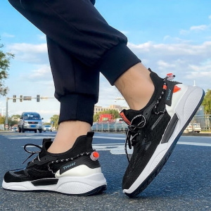 Pantofi Sport "SuperFashion HTMS-128 Black" - Img 2