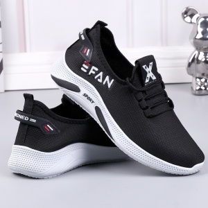 Pantofi Sport "SuperFashion HTMS-132 Black" - Img 4