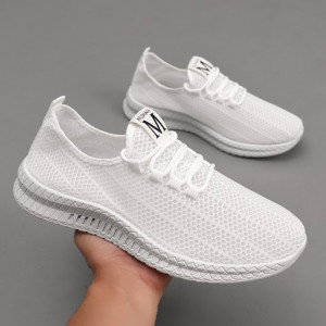 Pantofi Sport "SuperFashion HTMS-133 White" - Img 6