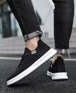 Pantofi Sport "SuperFashion HTMS-7 Black" - Img 5