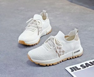 Pantofi sport "SuperFashion HTWM-41 White Coffe" - Img 9