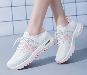 Pantofi sport "SuperFashion HTWM-41 White Pink" - Img 2