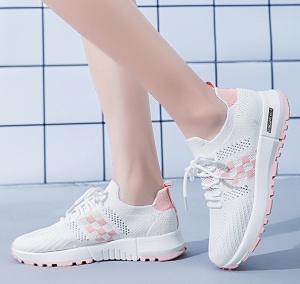 Pantofi sport "SuperFashion HTWM-41 White Pink" - Img 12
