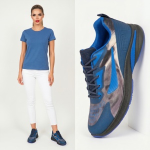 Pantofi Sport ''WE Fashion 390-2 Black Blue''