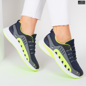 Pantofi Sport ''WE Fashion 391-2 Blue Green'' - Img 6