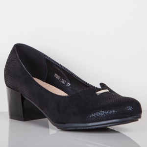 Pantofi ''YiYi YEHJ-132 Black" - Img 4
