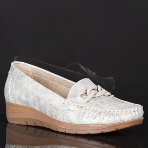 Pantofi ''YiYi YEHJ-227 Beige" - Img 4
