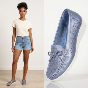 Pantofi ''YiYi YEHJ-233 Blue"