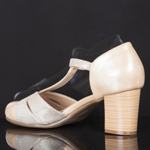 Pantofi ''YiYi YEHJ-261 Beige" - Img 5