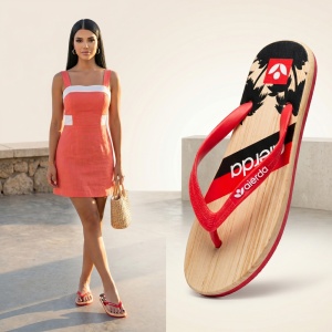 Papuci ''Aierda 56A Red''