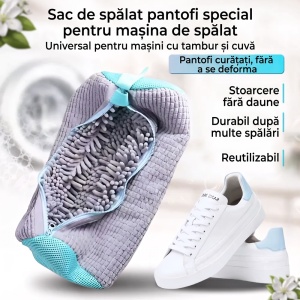 Sac pentru pentru spălat încălțămintea ''SuperFashion 6-9 Gray'' - Img 4