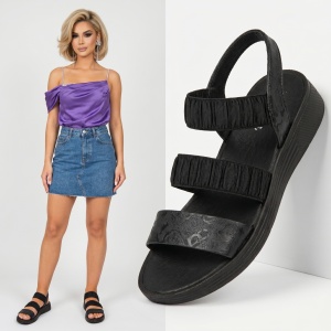 Sandale ''ALD Fashion HQ122-92 Black''