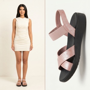 Sandale ''ALD Fashion HQ123-98 Pink''