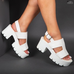Sandale ''DION JAFFA2 White Pu'' - Img 3