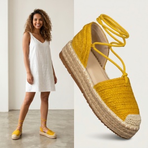 Sandale ''Lavy Z8117-1 Yellow''