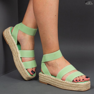 sandale dama verzi