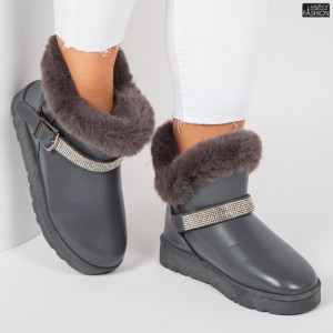Cizme "ALD Fashion HQ-1002-38 Grey" - Img 3