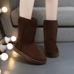 Cizme îmblănite "SuperFashion 5-7 Brown" - Img 2