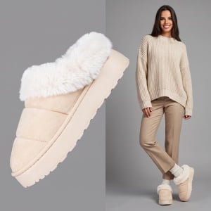 Cizme scurte Dama tip UG "ABC MK059 Beige"