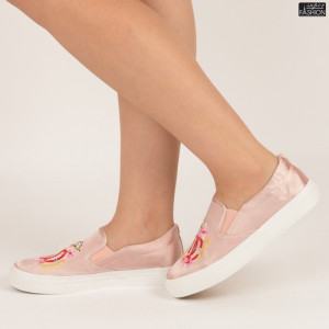 espadrile dama roz