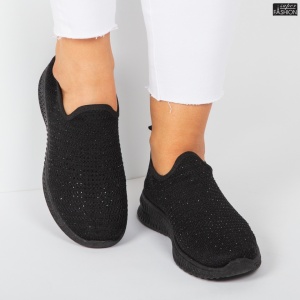 Espadrile ''ALD Fashion HQ1029-158 Black" - Img 3