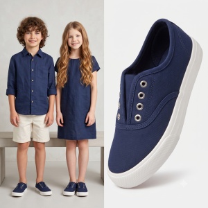Espadrile Copii ''HEROWAY HT1029 Deep Blue''