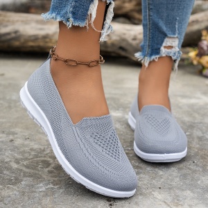Espadrile "SuperFashion HTWM-42 Gray" - Img 1