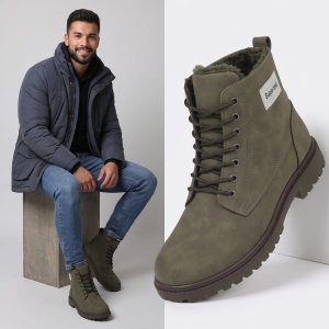 Ghete îmblănite ''Meek GK-07 Green''