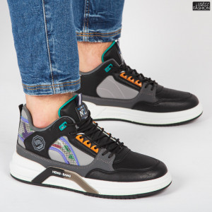Ghete Sport ''ABC 8813 Black Grey" - Img 2