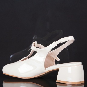 Pantofi ''ABC Fashion 922-8 Beige" - Img 6