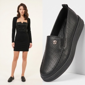 Pantofi ''ALD Fashion HQ-32-131 Black"